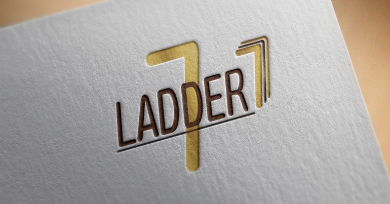 Finance Company Ladder7 Logo Design by Kreativ Ideas, Navi Mumbai