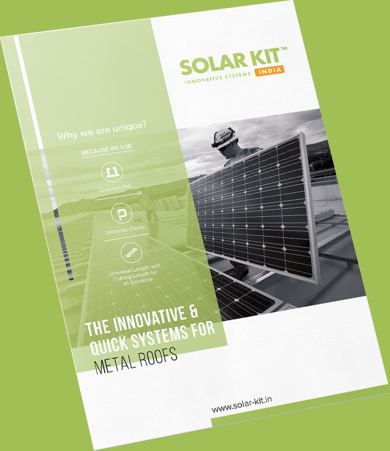 Corporate Brochure design for solar energy company Solar Mounting KIT Pvt. Ltd. by Kreativ Ideas, Vashi Navi Mumbai